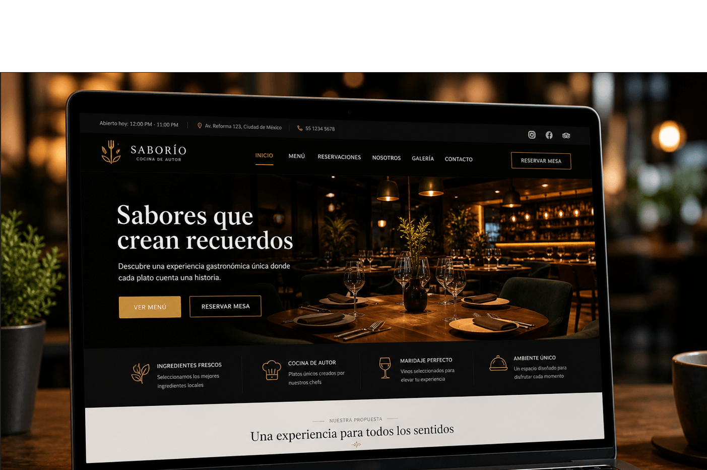 Sitios web avanzados y sistemas
