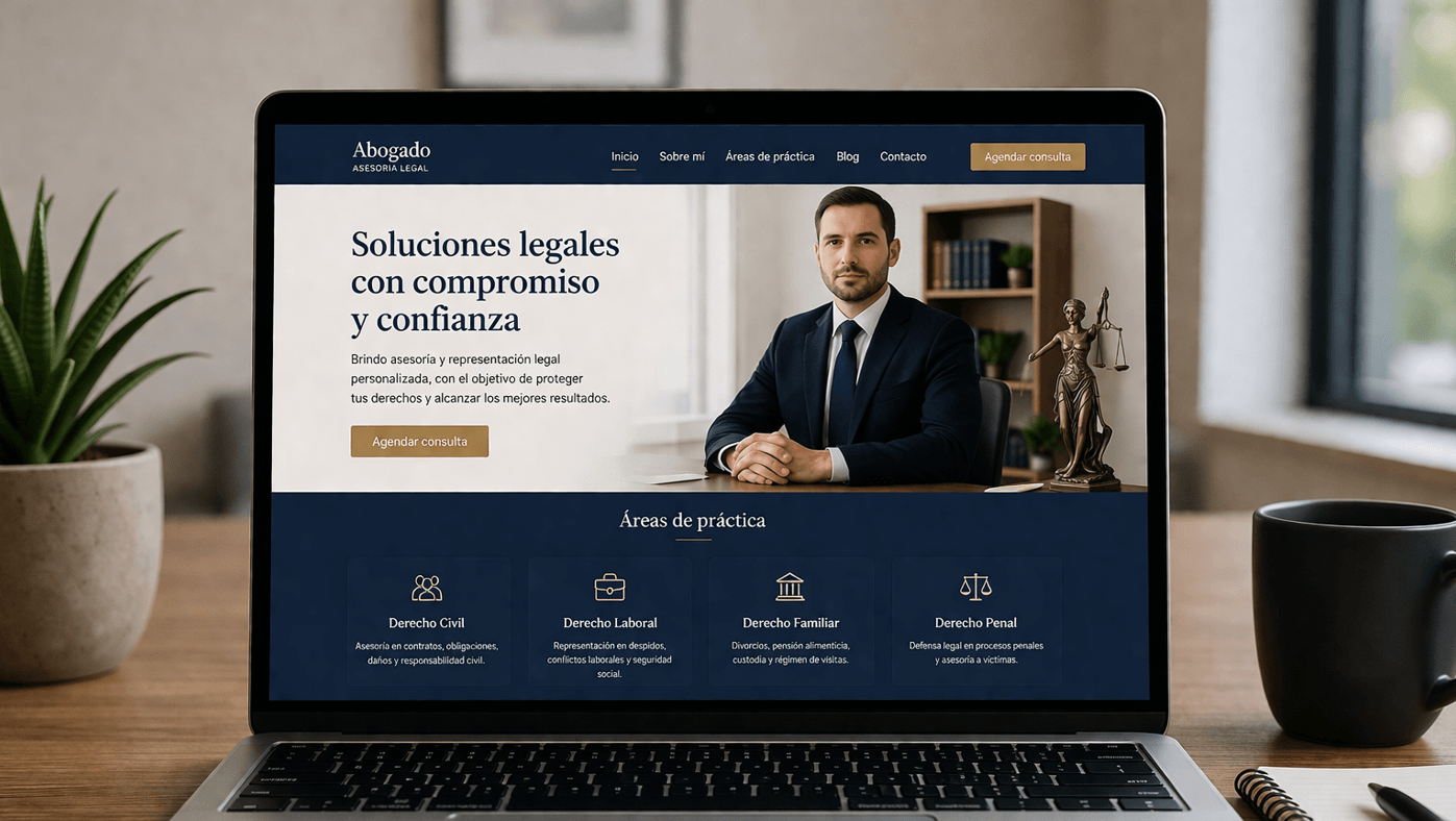 Páginas web profesionales
